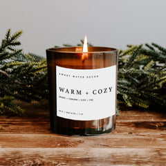 Warm + Cozy 11oz Soy Candle